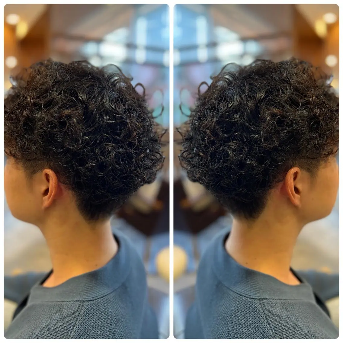 ｛‼️メンズ限定💇‍♂️‼️｝カット&スパイラルorツイストスパイラルパーマ&コーティングトリートメントの写真