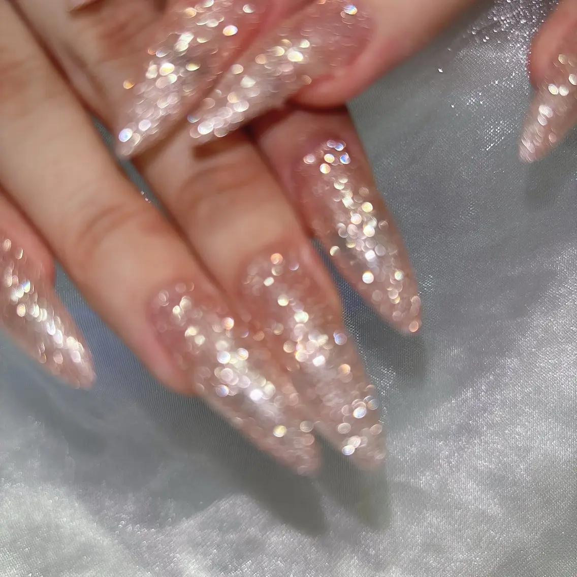 【オフなし】限定モデル募集！チップ長さだし10本 ワンカラーネイル7,000円の写真