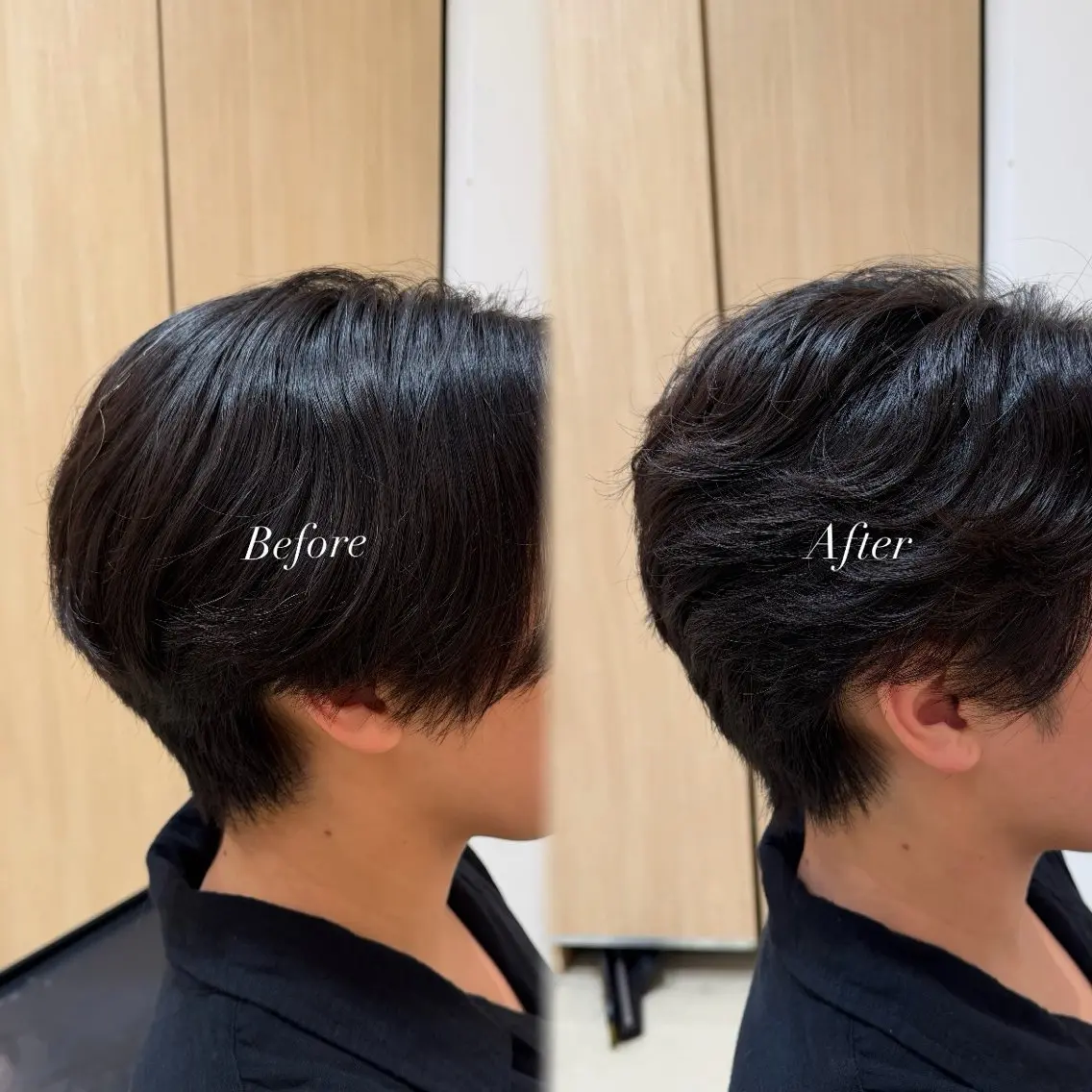 メンズ センターパート フェザーパーマ メンズパーマ カット パーマ ☆Ash中目黒 浦野遥☆*。のヘアスタイル