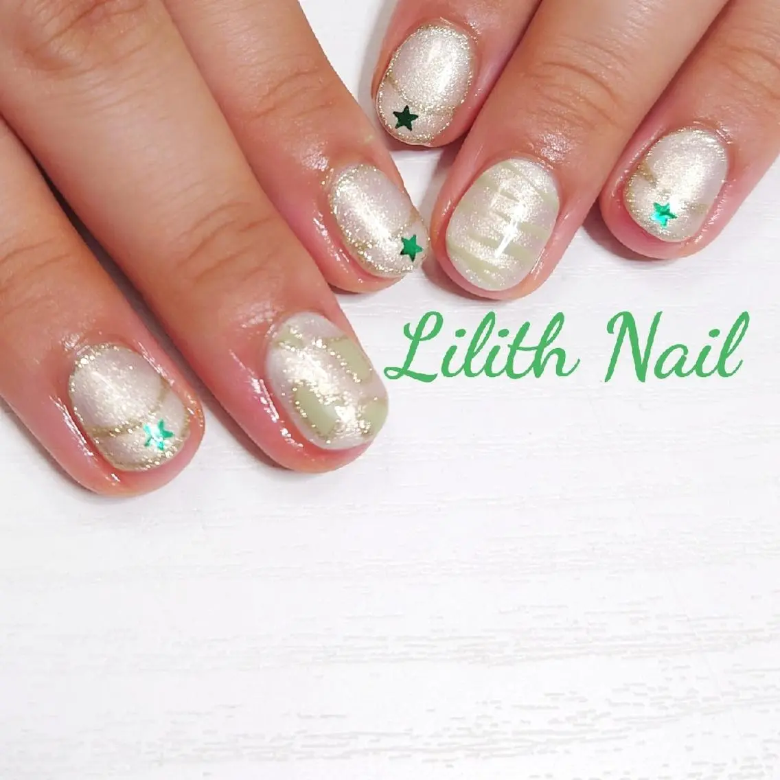 ネイル おそろいネイル Lilith Nailのネイルデザイン