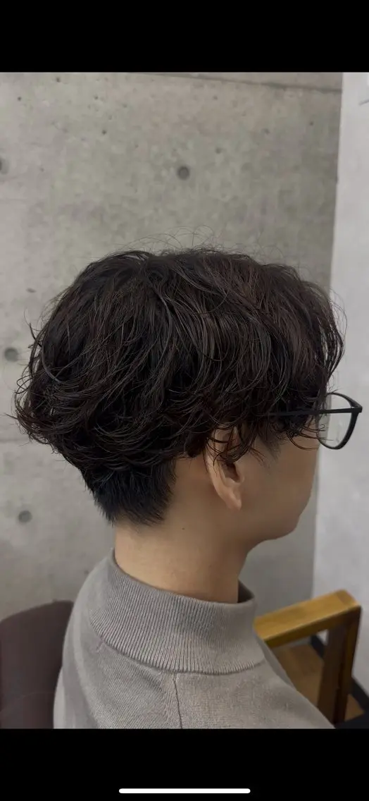 ショート パーマ メンズ Raimu /パーマ/横浜のヘアスタイル
