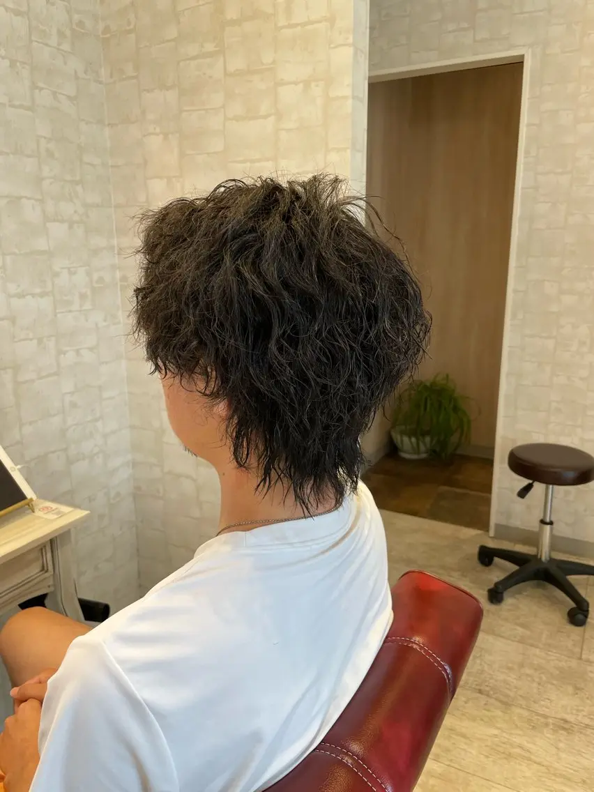 パーマ メンズ カット パーマ ✨髪質改善✨ HIROTOのヘアスタイル
