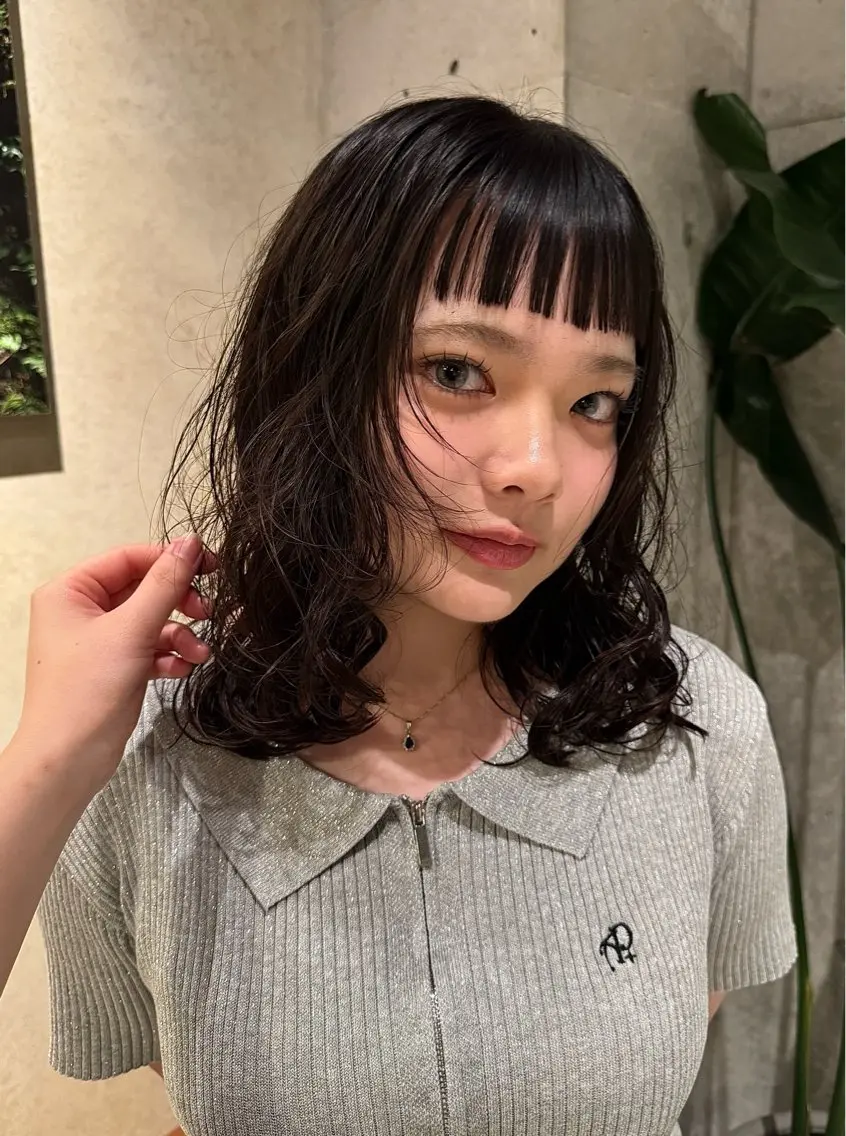 カット➕パーマの写真