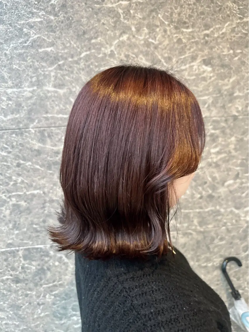 艶々プレミアムカラー+ヘアエステ🌈🫧の写真
