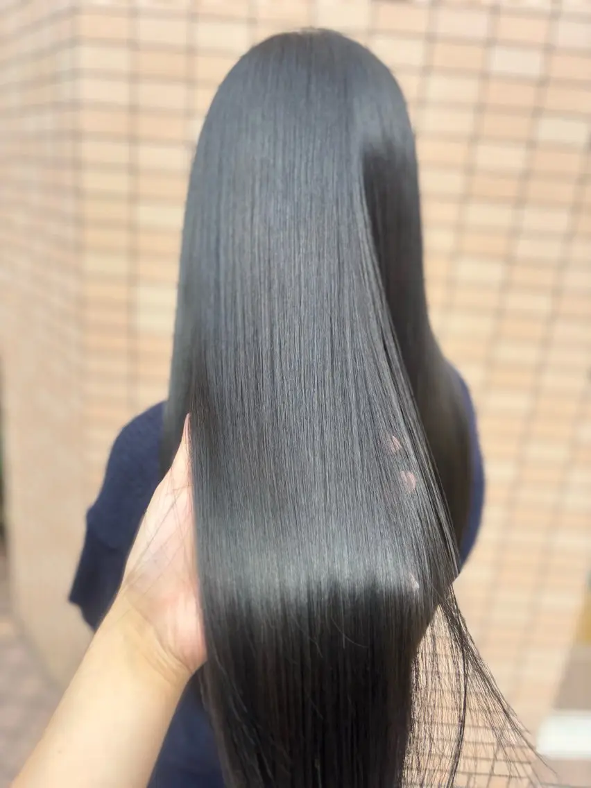 🫧🩷ワンカラーモデル🩷🫧ブローorストレートorコテ仕上げ✨marrb×炭酸泉×UFB付き✨️の写真