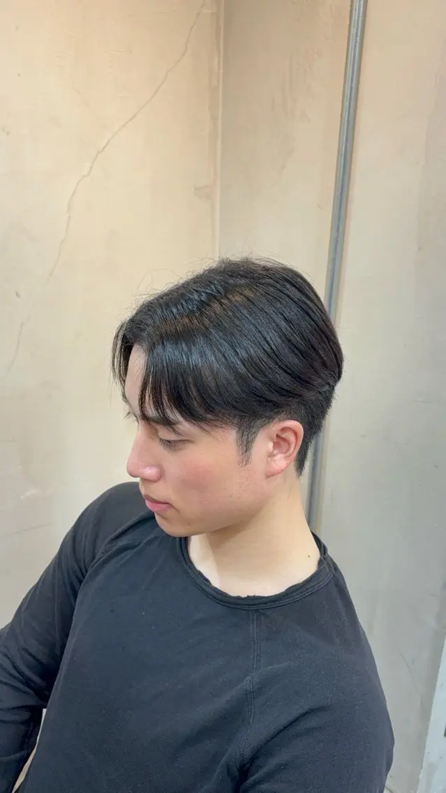 〘期間限定4月まで〙🔥くせ毛のお悩みの方へ メンズカット＋ストレート・縮毛矯正（種類相談）の写真