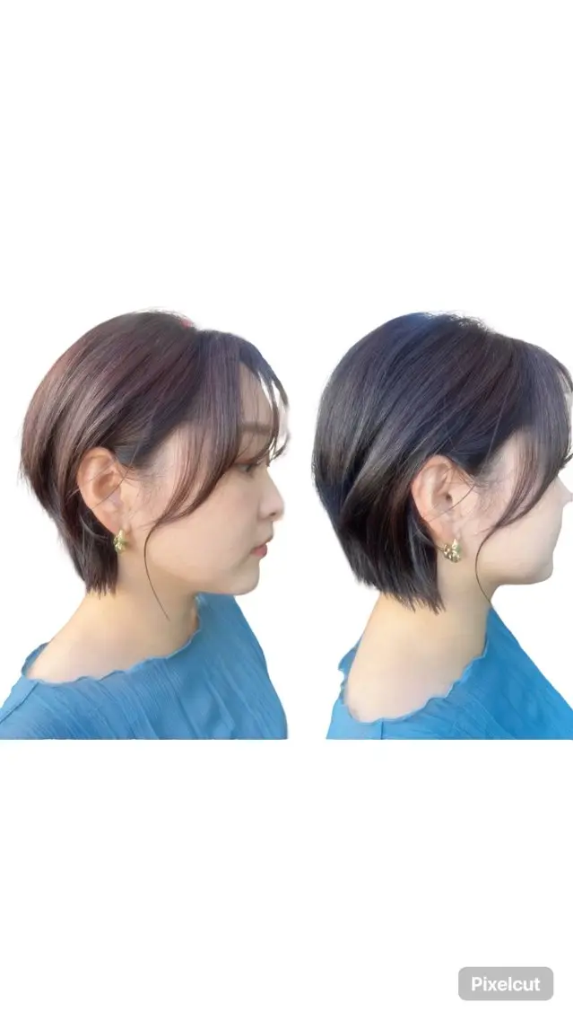 ミディアム ヘッドスパ 久木原 ゆりのヘアスタイル