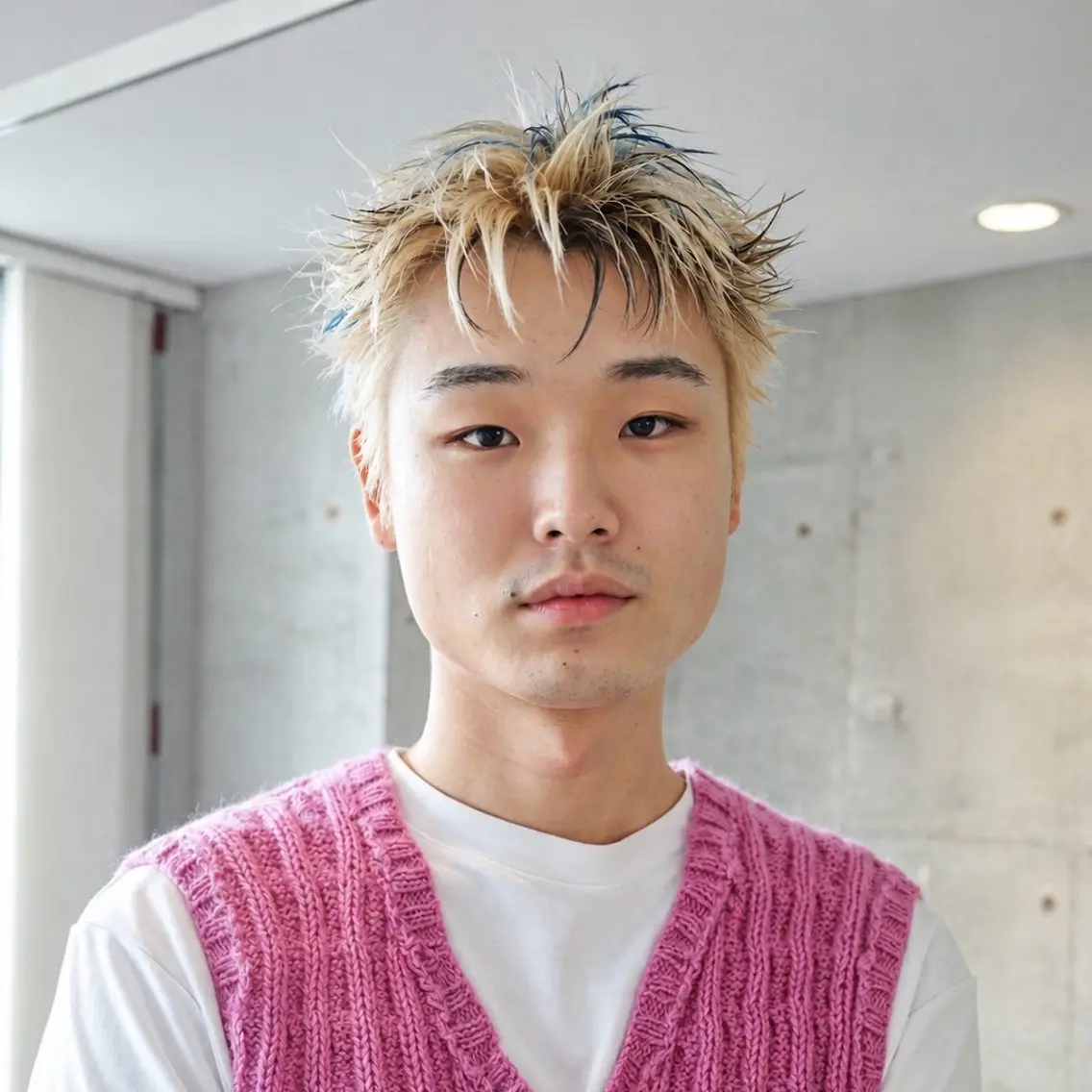 カラー メンズ ヘアカラー あずまりんの/メンズ /ブリーチ特化のヘアスタイル