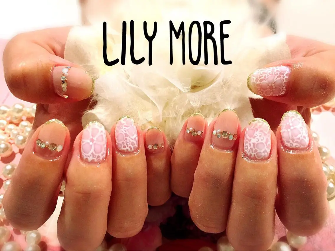 ネイル レース Lily closetのネイルデザイン