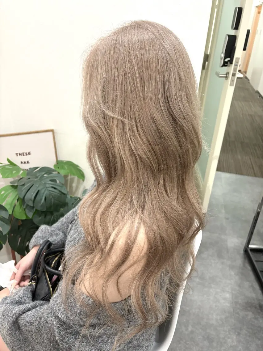 ロング プルエクステ エクステ ヘアカラー エクステ プルエクステ 代表のヘアスタイル
