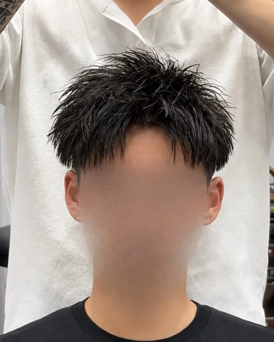 ショート カット メンズ特化/短髪 石飛皓平のヘアスタイル