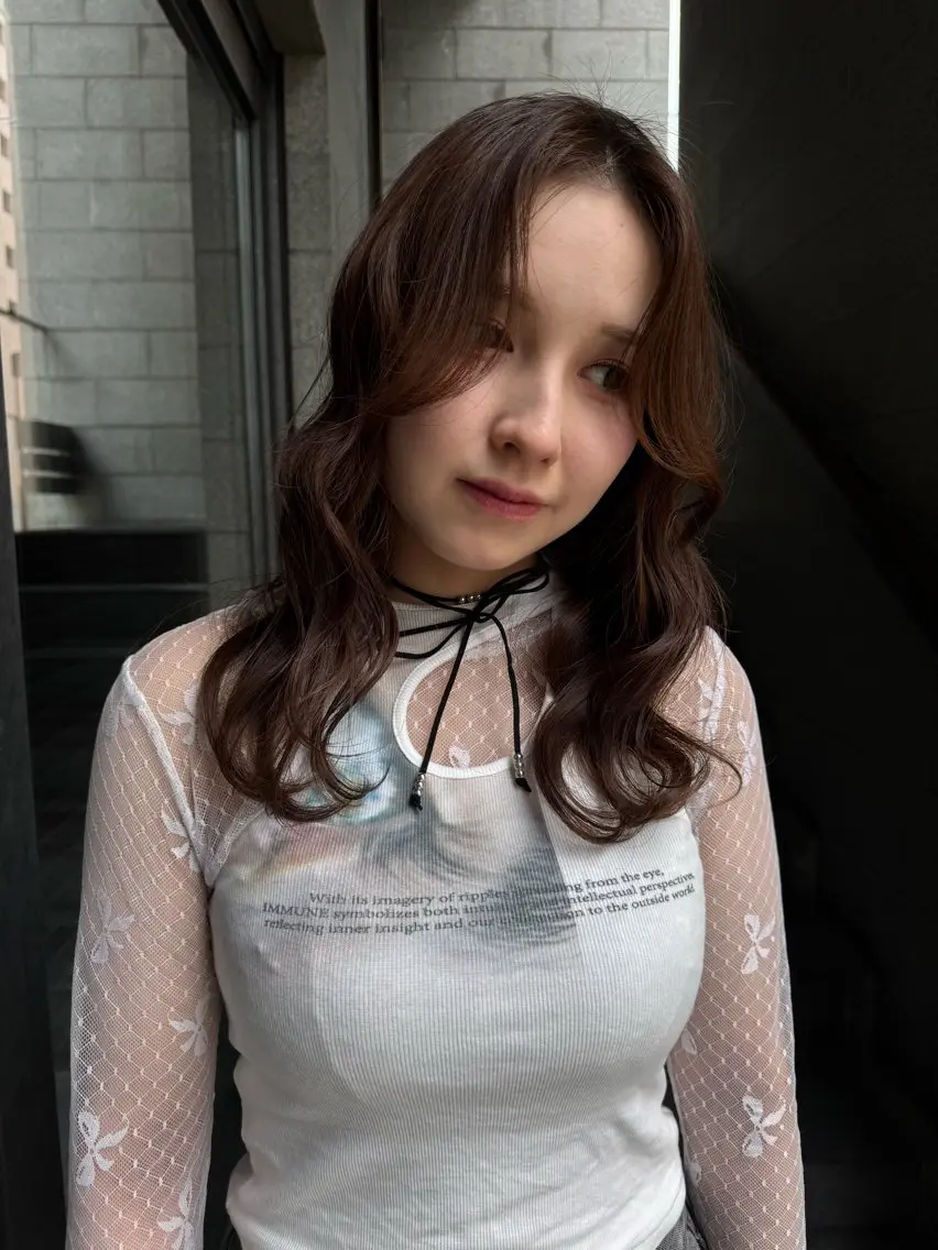 カラー カット ヘアカラー 阿部 ことみ /ヘアアレンジのヘアスタイル