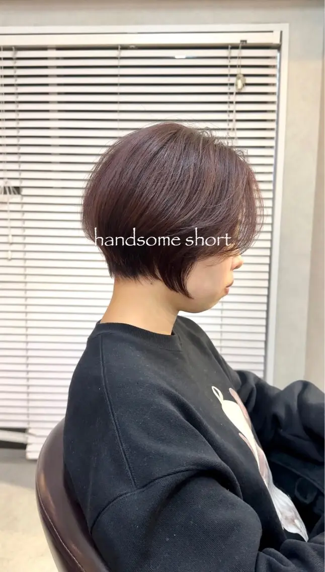 ショート カラー カット トリートメント 🍃ショートヘア🍃 北林春樹のヘアスタイル