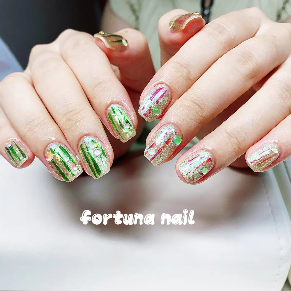 ネイル Nail •Head スパFortunaのネイルデザイン