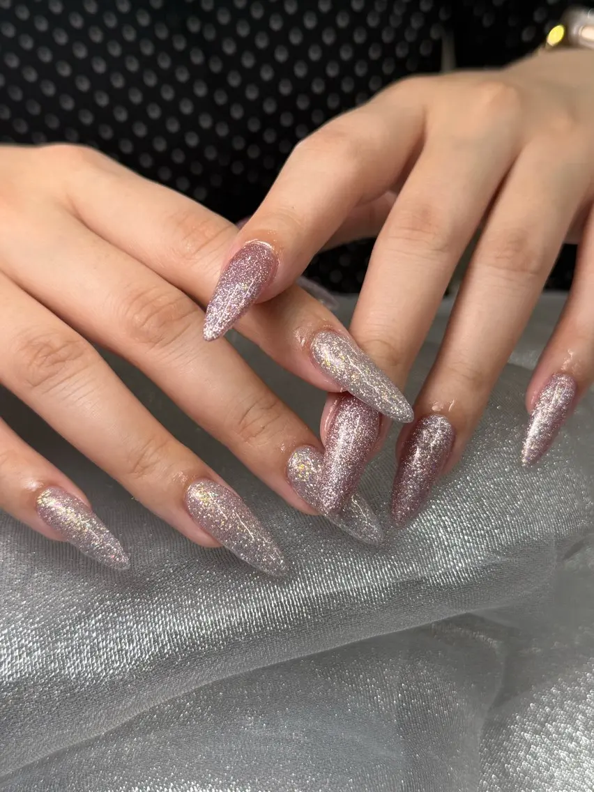 ネイル フットネイル 氷ネイル・うるうるネイル マットネイル ニュアンスネイル リボン ハンドネイル Akina Nailのネイルデザイン