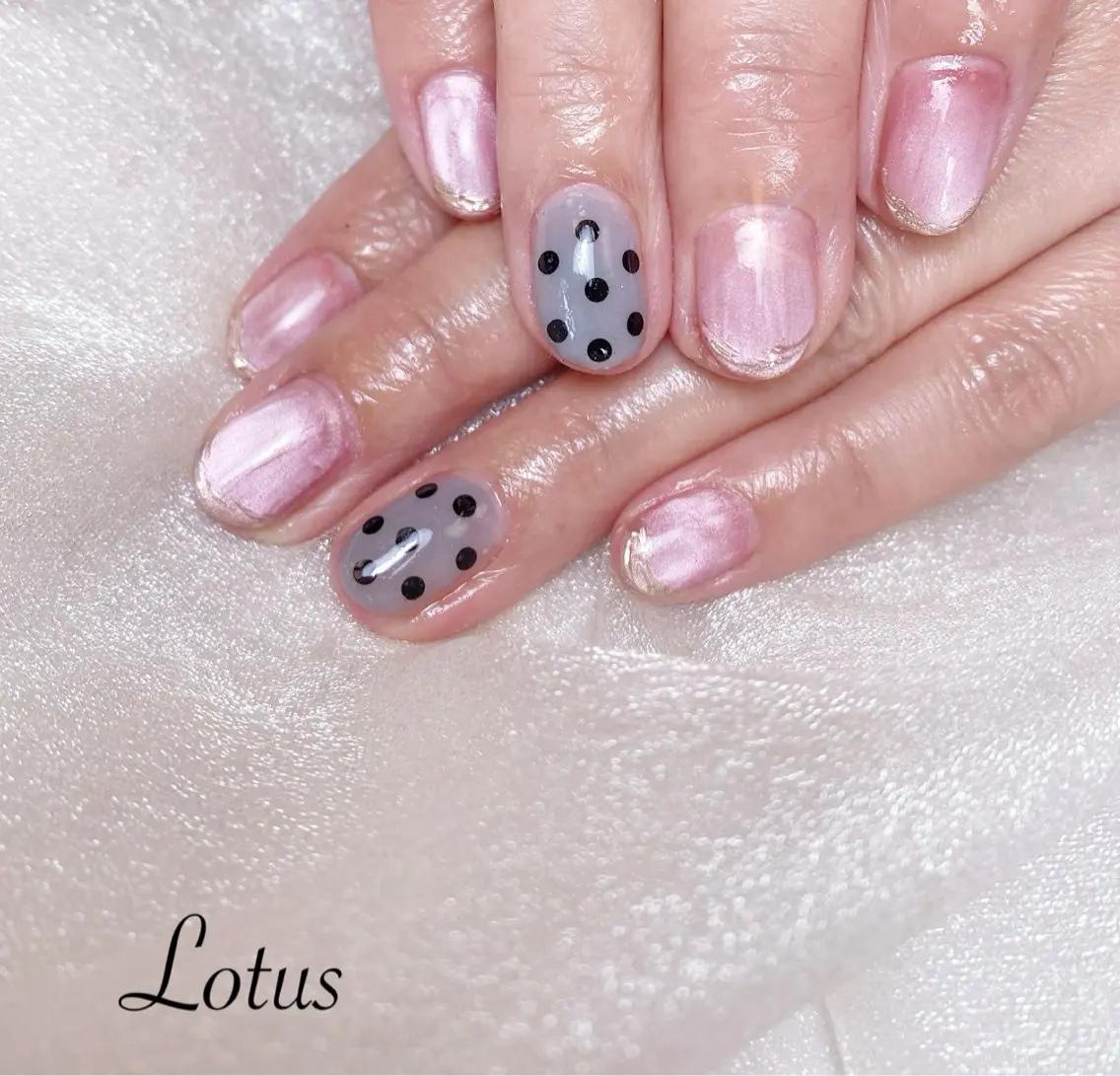 ネイル ハンドネイル ネイル＆脱毛 Lotus🌸のネイルデザイン