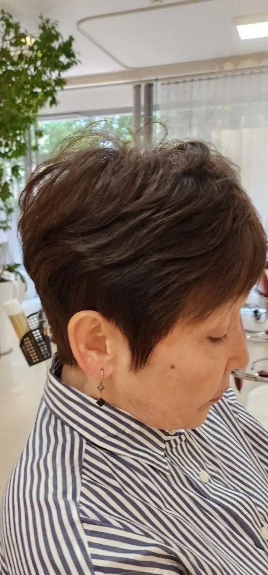ショート カラー パーマ hairmake Juinのヘアスタイル