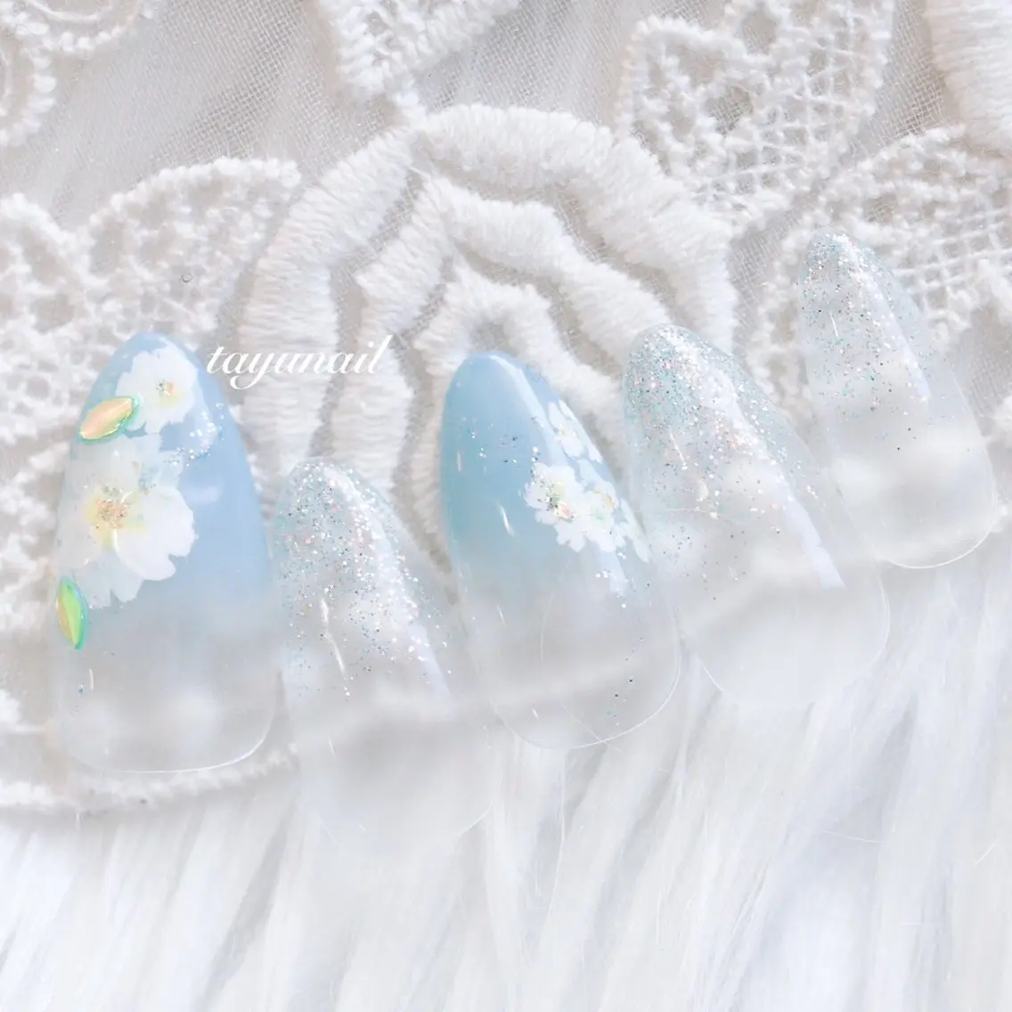 ネイル アートネイル ジェルネイル パラジェル ハンドネイル ネイルサロン 【たゆnail】のネイルデザイン