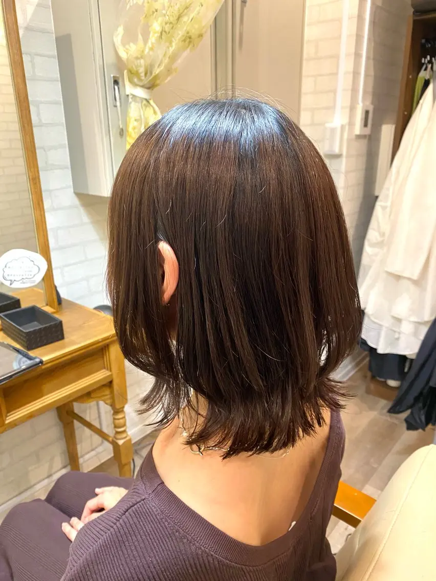 ミディアム カラー Aujuaソムリエ 🎨‎♡HARUのヘアスタイル