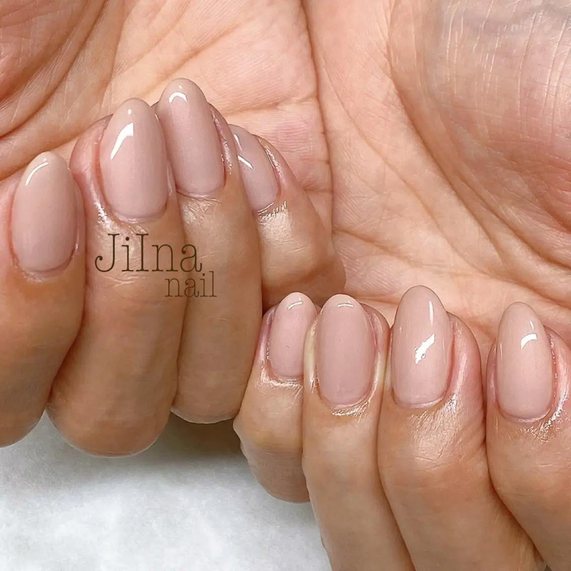 ネイル ワンカラーネイル JiIna nailのネイルデザイン
