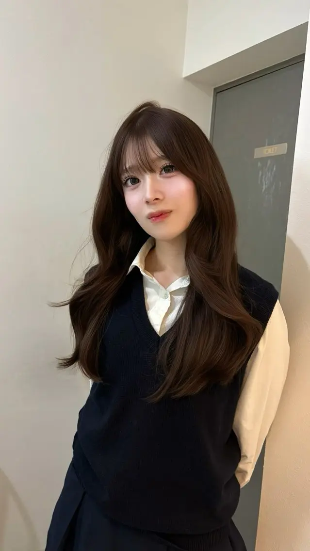 ロング カラー マツパ/激カワ束感♡ 絆のヘアスタイル