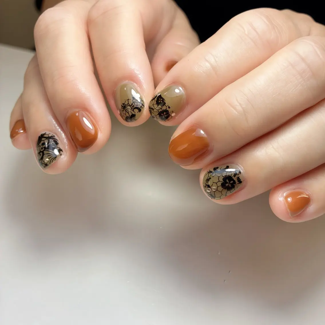 ネイル フットネイル ジェルネイル マグネットネイル ニュアンスネイル オフィスネイル ハンドネイル nail salon anoneのネイルデザイン