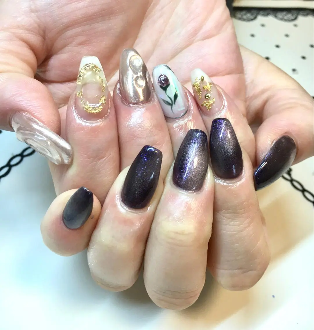 ネイル nailist cocoのネイルデザイン