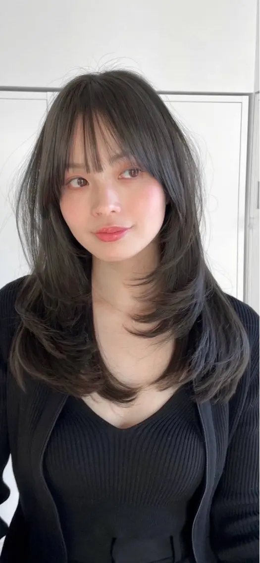 ミディアム カラー ヘアカラー 小池 翔のヘアスタイル