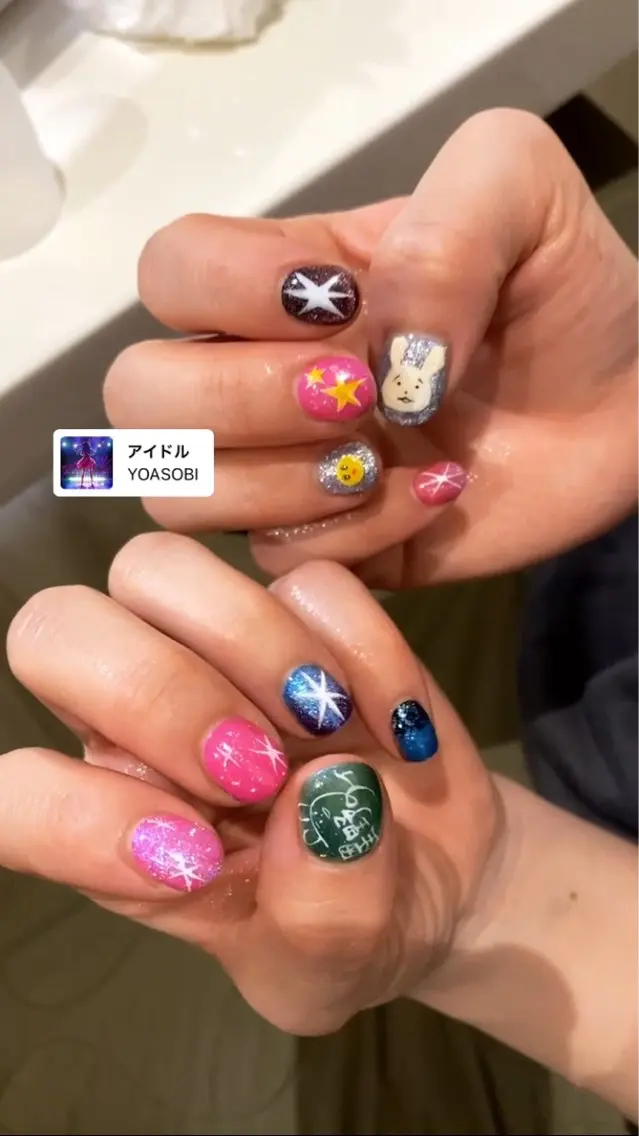 アートキャラクター・推し・持ち込み 180分　オフ込み(ソフトジェルのみ)の写真