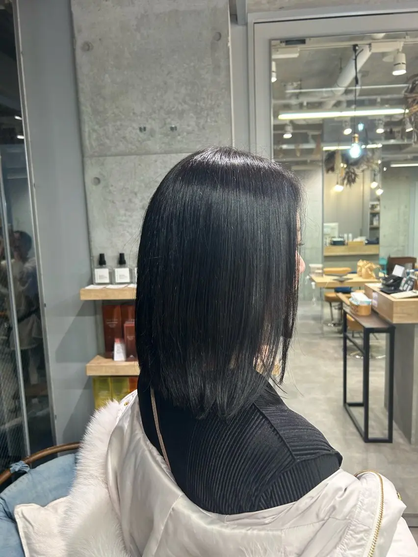ミディアム カラー SHIHO🌟/ 髪質改善カラーのヘアスタイル
