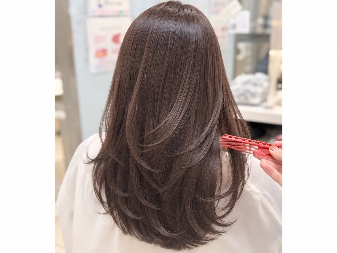 ロング 【髪質改善カラー】 佐藤🦋.*˚のヘアスタイル