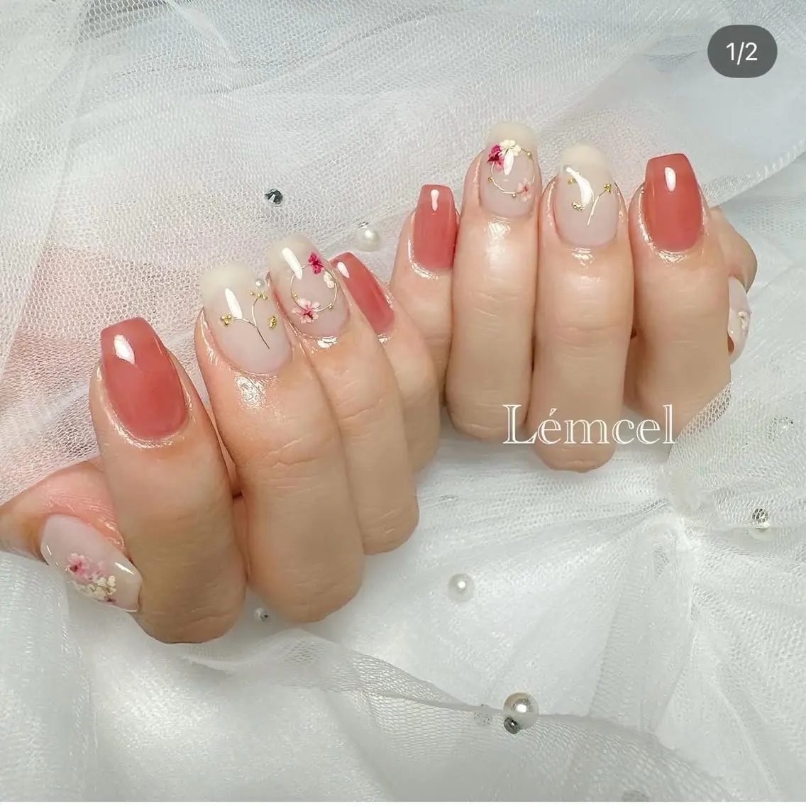 ネイル ハンドネイル Lémcel ﾘｼｪﾙのネイルデザイン