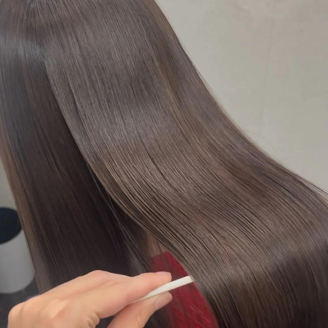 カラー ベージュカラー ブリーチ ブラウンカラー ショコラブラウン ココアブラウン ヘアカラー トリートメント 天神/ケアブリーチ/ 髪質改善/上質艶髪のヘアスタイル