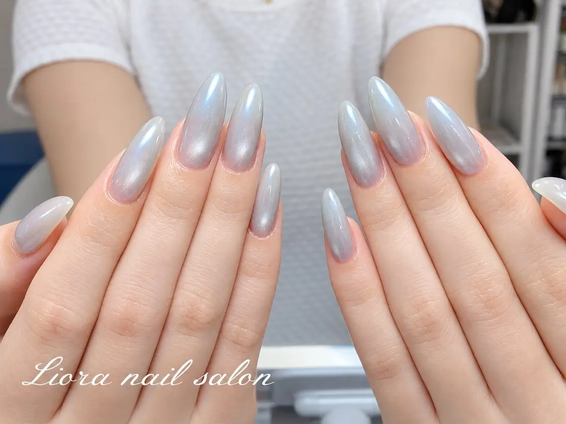 ネイル チークネイル フットネイル フレンチネイル ジェルネイル ガーリー ハンドネイル Liora nailのネイルデザイン