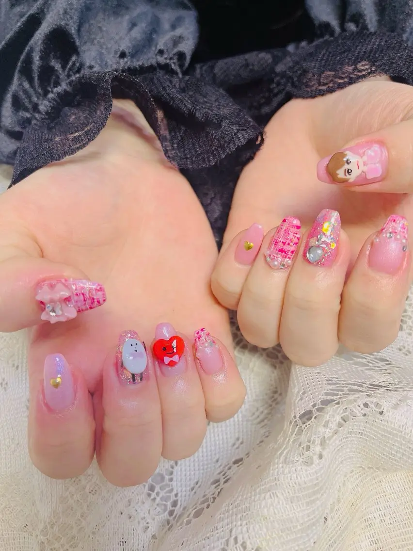 ネイル 持ち込み ベテランネイル cnc  nailのネイルデザイン