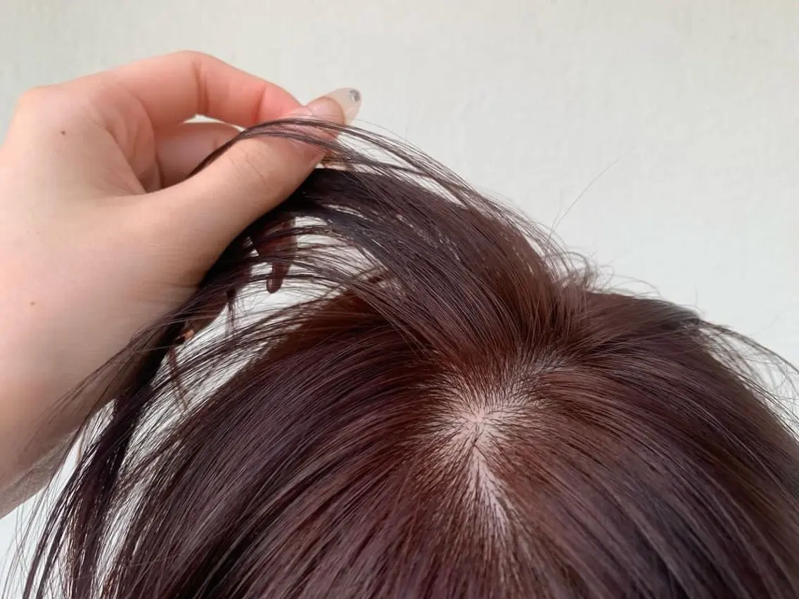 セミロング チョコレートブラウン ヘアカラー エクステ/大人可愛い カラー🩷RINAのヘアスタイル
