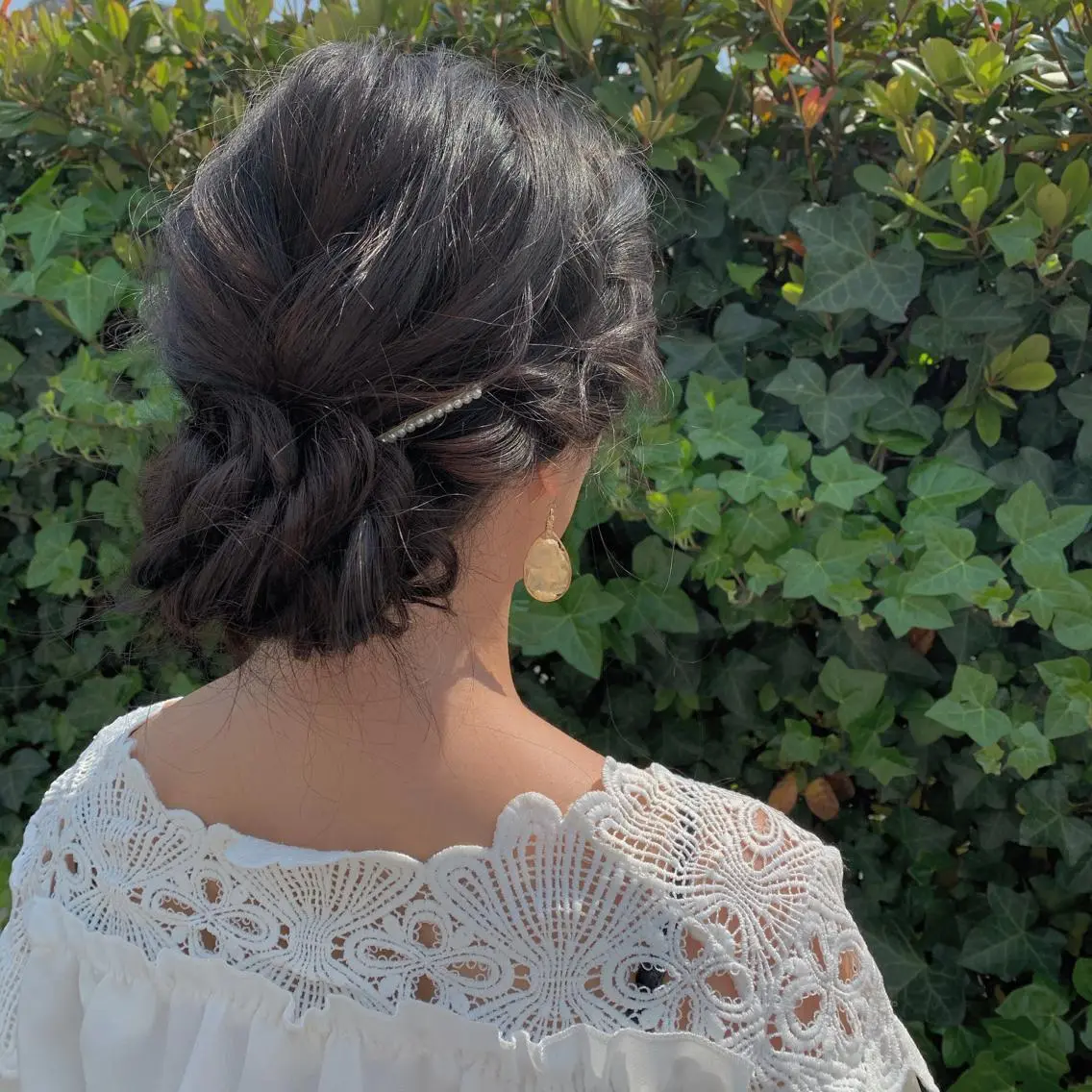 セミロング ヘアアレンジ 🧸 サトウサクネ🧸のヘアスタイル