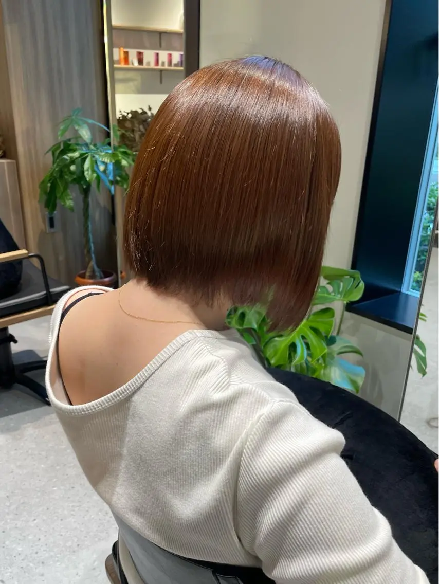 【髪質改善】カット＋ケアカラー＋marbb¥14300→¥12100の写真