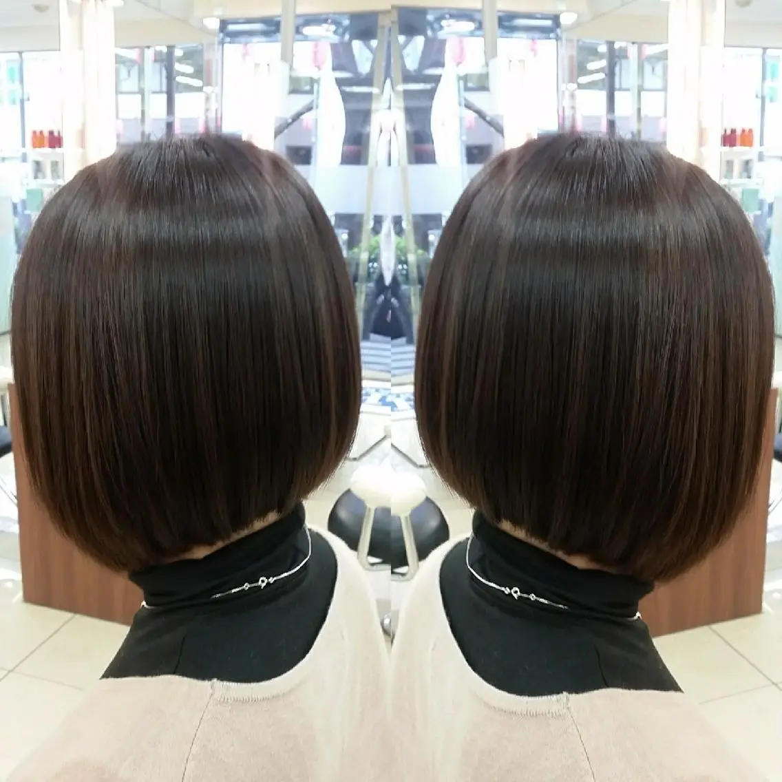 ミディアム パーマ カラー 縮毛矯正 髪質改善特化美容師 小林和哉のヘアスタイル