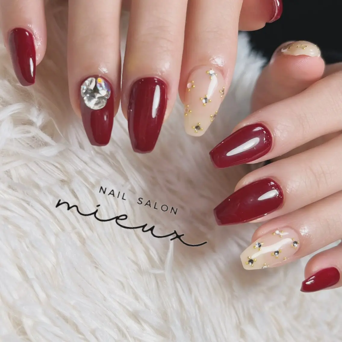 ネイル ハンドネイル nailsalon mieuxのネイルデザイン