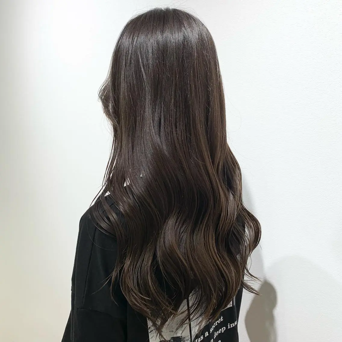 ロング カラー ヘアアレンジ キヨミ 韓国レイヤーカットのヘアスタイル