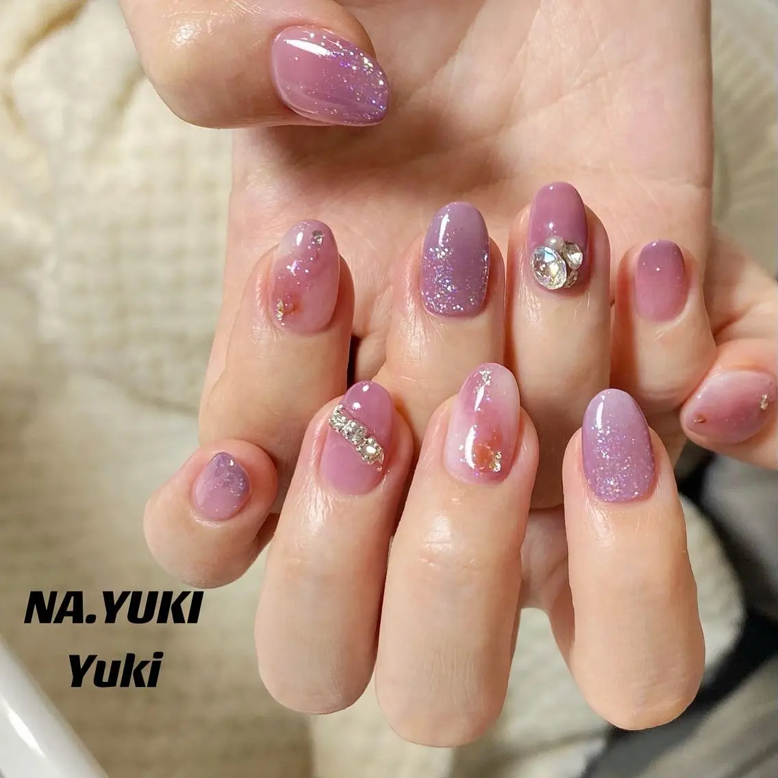 ネイル ハンドネイル ハンドケア ナユキNA.YUKI 池袋店のネイルデザイン