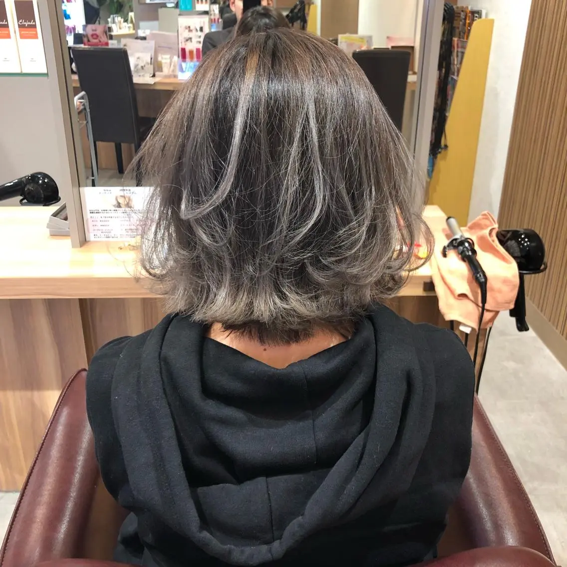 ミディアム 城領 直輝のヘアスタイル