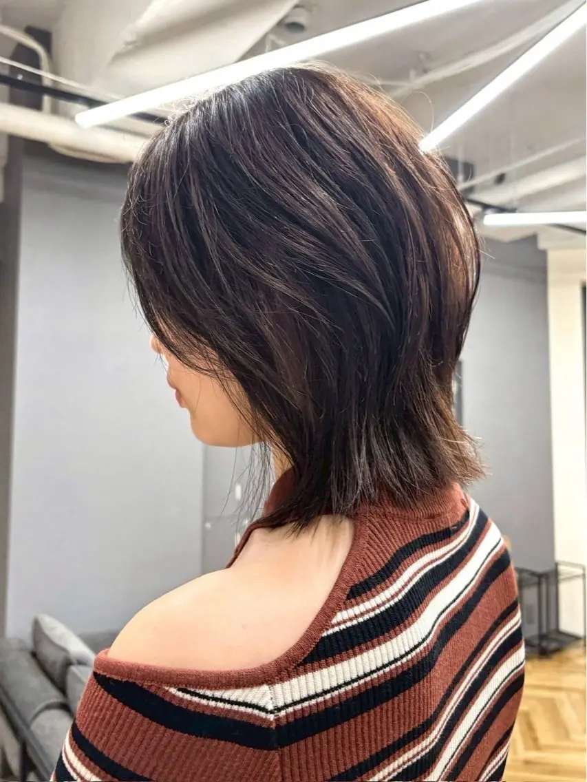 地肌がしみにくいオーガニックカラー➕𝗔𝘂𝗷𝘂𝗮トリートメント🌱𓂃 ✨の写真