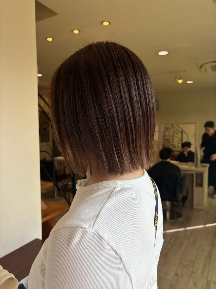 ショート カット ヘアカラー レイヤーカット/ボブ |ヨシダユウセイのヘアスタイル