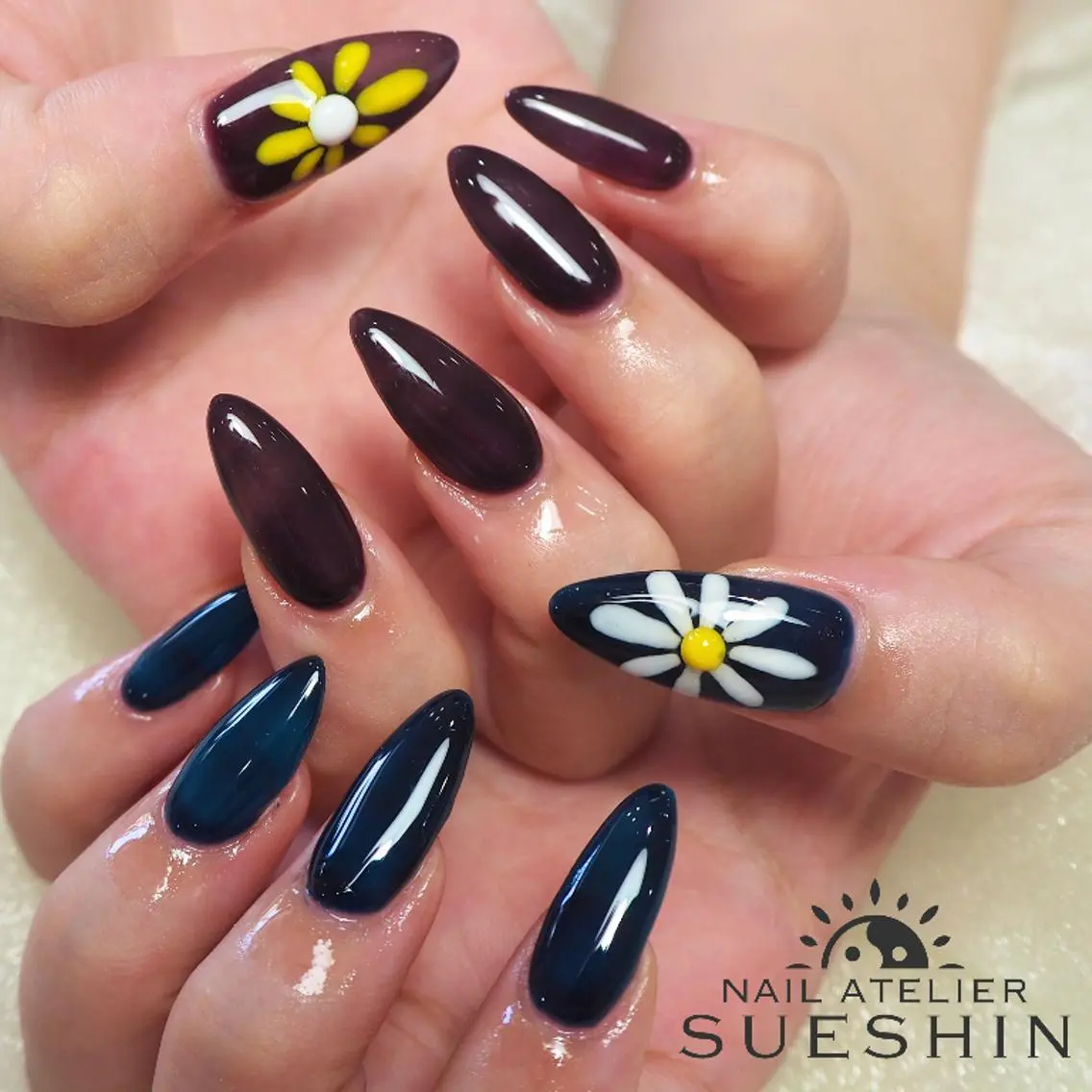 ロング S ueshinのネイルデザイン