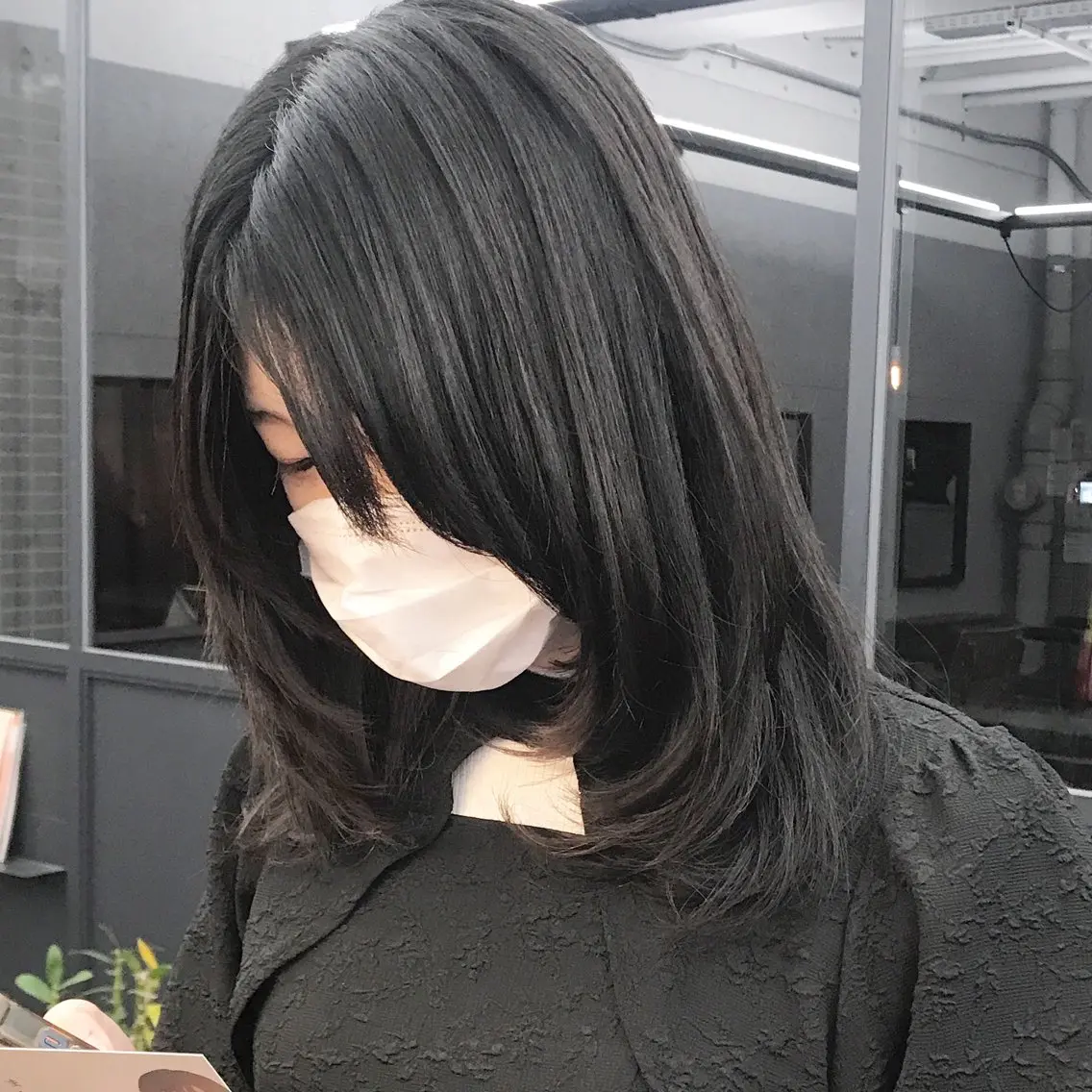 ミディアム レイヤーカット ウルフカット カット ヘアセット ✂︎ウルフ・ショート ✂︎MIKUNIのヘアスタイル