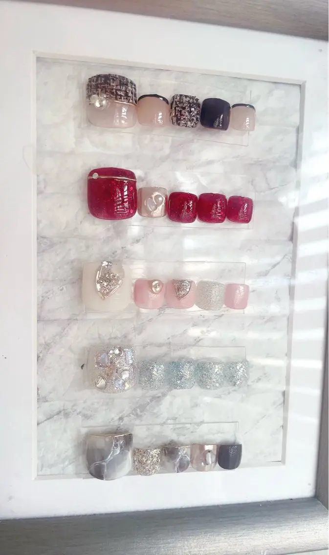 ネイル アートネイル フットネイル yochi nailのネイルデザイン