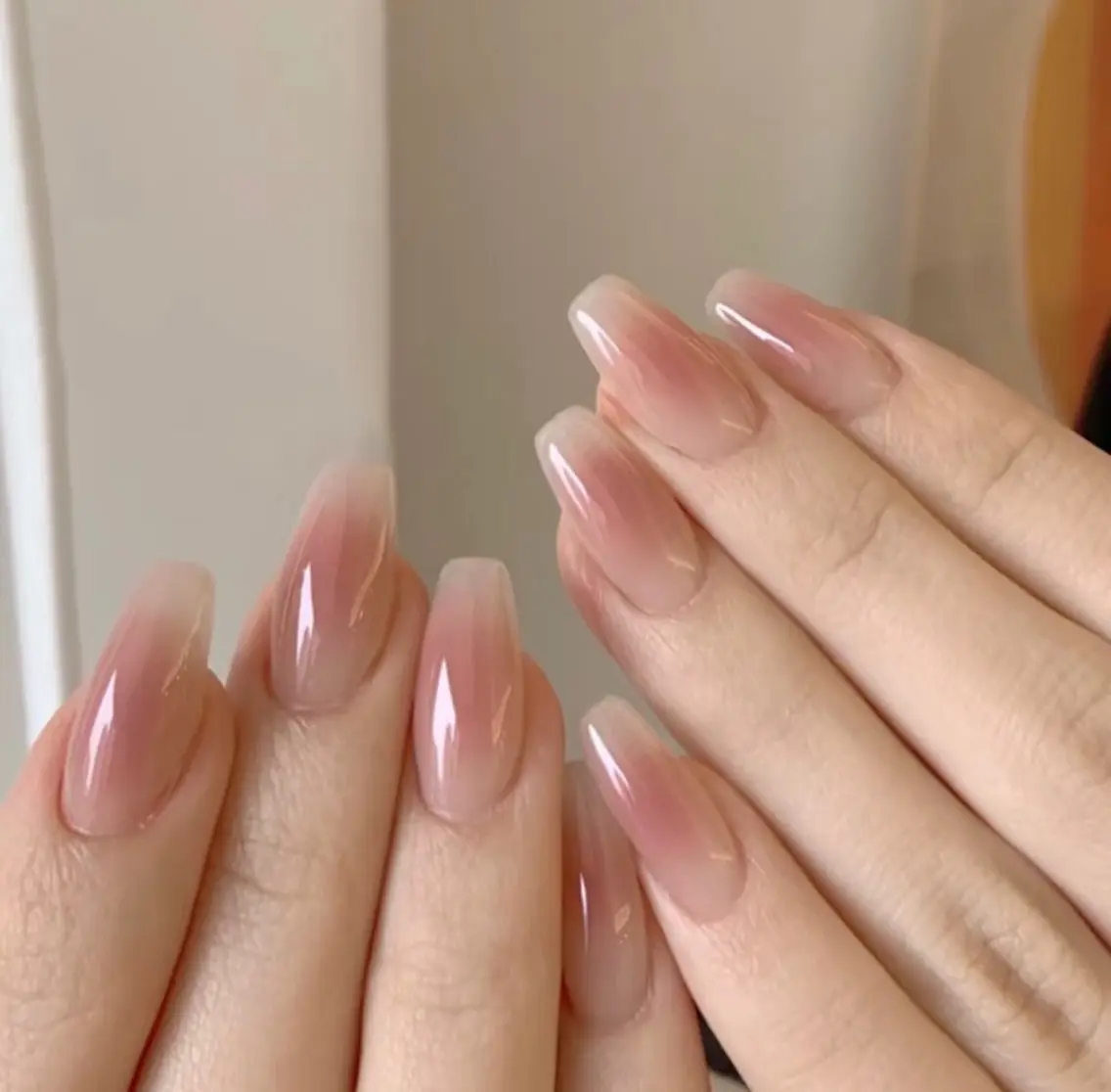 ネイル ハンドネイル ハンドケア あや✨🌸長さだし カワイイ系ピンク専門のネイルデザイン