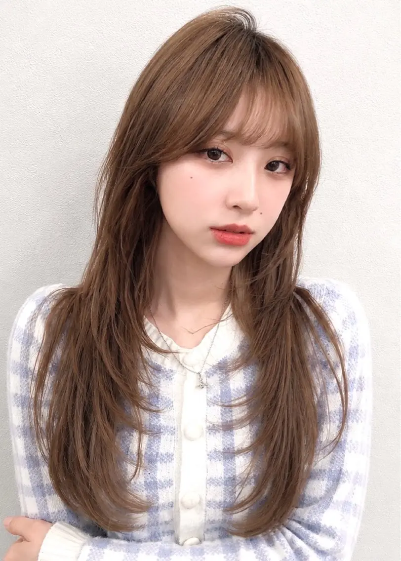 ロング ヘアカラー トリートメント ヘアセット 銀座/似合わせカット /髪質改善/油谷樹️のヘアスタイル